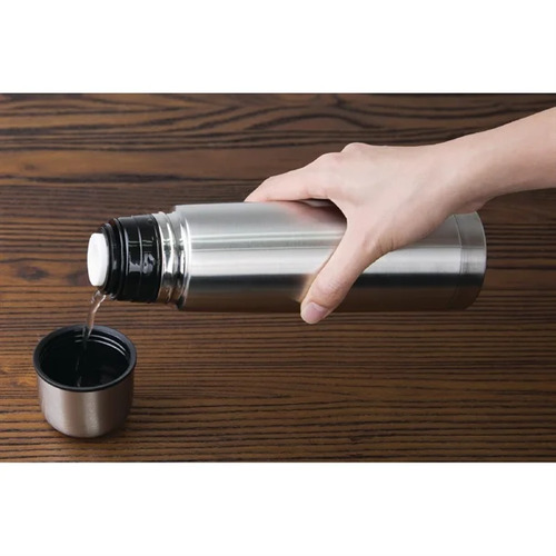 Olympia Vacuum Flask Stainless Steel - 0.5Ltr - CN695