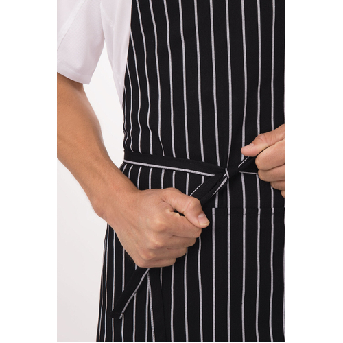 Bib Apron - Black - CSBA-BCS - CSBA-BCS