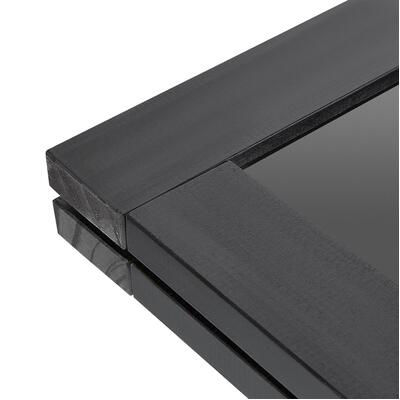Olympia Pavement Board Black Wooden Frame 500x850mm - CU992