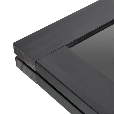 Olympia Pavement Board Black Wooden Frame 700x1200mm - CU993