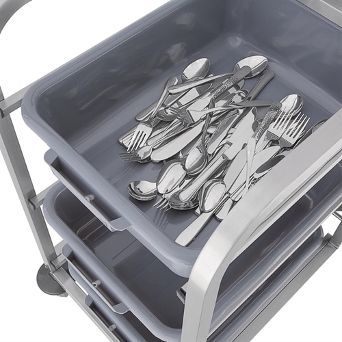 Vogue Bussing Trolley 900x820x440mm - DK738