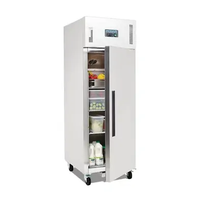 Polar DL893-A G-Series 1 Door Upright Fridge Stainless Steel 600Ltr - DL893-A