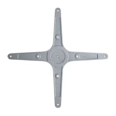 Bolero Aluminium Four Leg Table Base - DN641