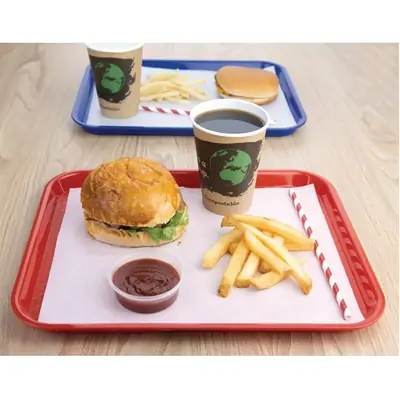 Olympia Kristallon Foodservice Tray Red 265x345mm - DP213