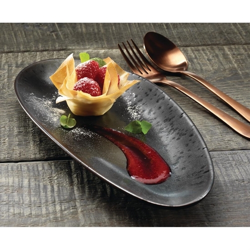 Olympia Fusion Oval Plate 357mm (Box of 4) - DR090