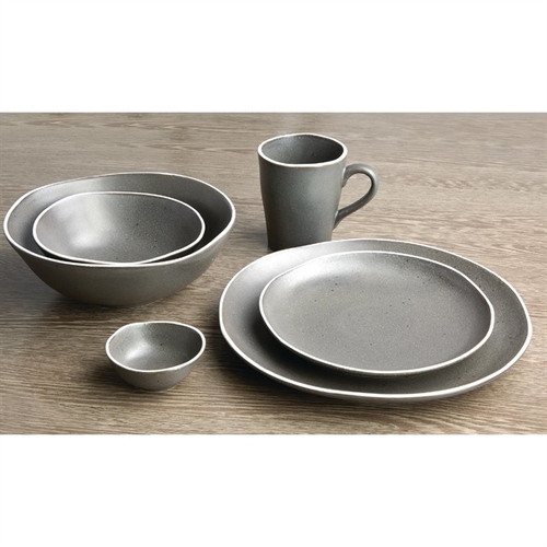Olympia Chia Charcoal Plate 270mm (Box of 6) - DR814
