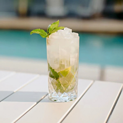 D-Still Diamond Cut Polycarbonate Highball 415ml (Box of 4) - DS2020-138