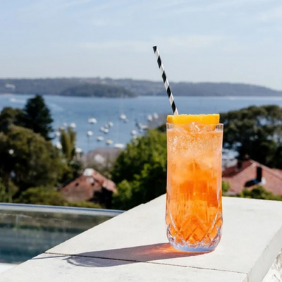 D-Still Cut Crystal Polycarbonate Highball 525ml (Box of 4) - DSS157