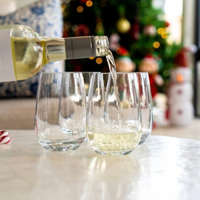 D-Still Essentials Polycarbonate Stemless Wine 350ml (Box of 4) - DSX018