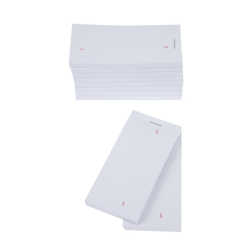 Olympia Recyclable Restaurant & Kitchen Single Leaf Check Pad (Pack of 50) - E171