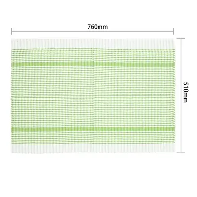 Wonderdry Tea Towel Green 762x508mm (Pack of 10) - E700