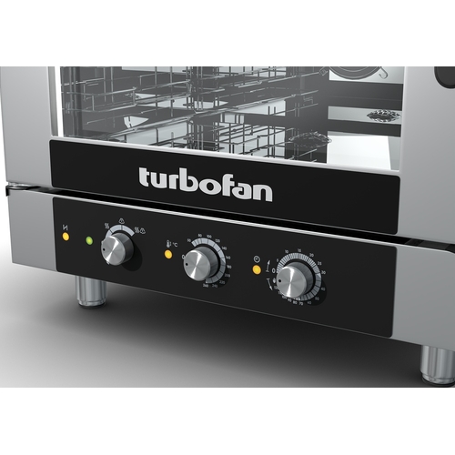 Turbofan EC40M7 - Full Size 7 Tray Manual / Electric Combi Oven - EC40M7