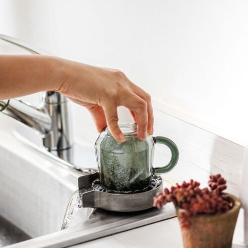 Glass Rinser For Kitchen Sinks With Wobble Plate - EPPR4H