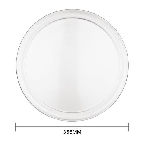 Vogue Pizza Tray Wide Rim Aluminum 355mm - F009