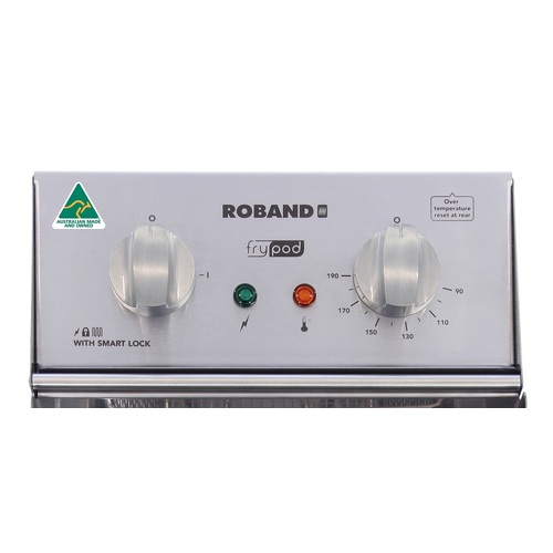 Roband FR18 - 8L Electric Frypod  Bench Top Fryer  - FR18
