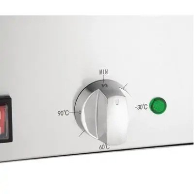 Apuro FT691-A Bain-Marie with Pans 2 x 1/3 & 2 x 1/6 Pans 150mm Deep Inc Lids - FT691-A