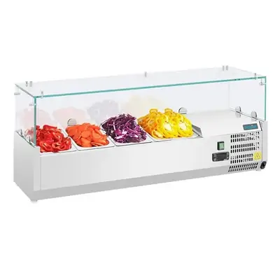 Polar GD875-A G-Series Countertop Prep Fridge 3x 1/3 GN & 1x 1/2 GN - GD875-A