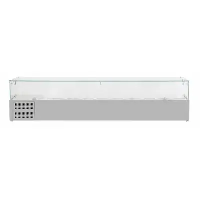 Polar GD878-A G-Series Countertop Prep Fridge 9x 1/3 GN - GD878-A