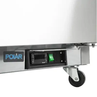 Polar GD883-A U-Series Double Door Prep Counter Fridge 527Ltr - GD883-A