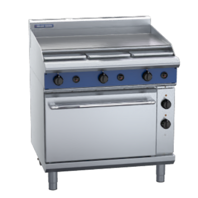 Blue Seal GE56A - 900mm Gas Griddle with Electric Convection Oven - GE56A