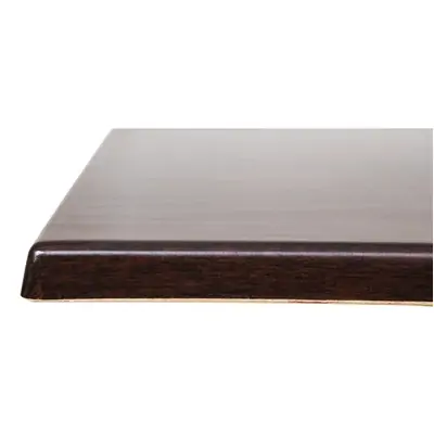 Bolero Square Table Top Dark Brown 600mm - GG635