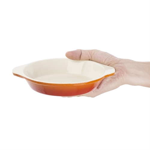 Vogue Round Gratin Orange - 400ml - GH316