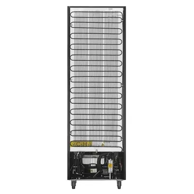 Polar GH426-A G-Series Upright Display Fridge Black - 218Ltr - GH426-A
