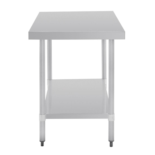 Vogue Stainless Steel Prep Table - 1200 x 700 x 900mm - GJ502