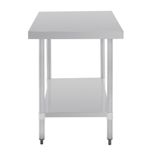 Vogue Stainless Steel Prep Table 1200x700x900mm - GJ502