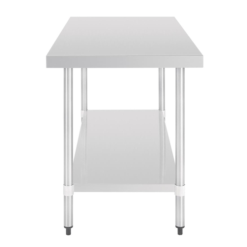 Vogue Stainless Steel Prep Table - 1500 x 700 x 900mm - GJ503