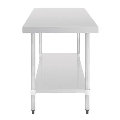 Vogue Stainless Steel Prep Table 1500x700x900mm - GJ503