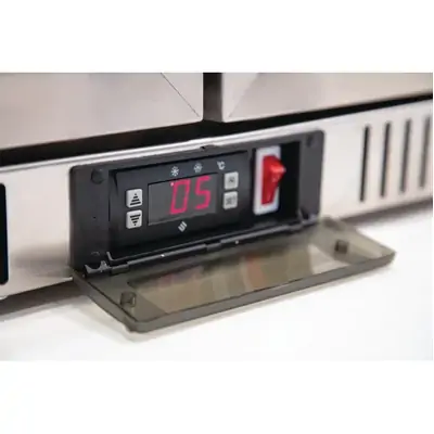 Polar GL009-A G-Series Under Counter Back Bar Cooler with Hinged Doors Stainless Steel 330Ltr - GL009-A