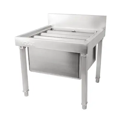  Vogue Stainless Steel Mop Sink 500wx500dx550h - GL281-A