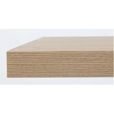 Bolero Pre-drilled Square Table Top Antique Natural 700mm - GR331