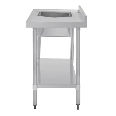 Vogue Single Bowl Sink R/H Drainer (90mm Drain) 1200mm - HC903