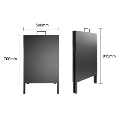 Olympia Metal Framed Pavement Board with Carry Handle - 500x850mm - HS805