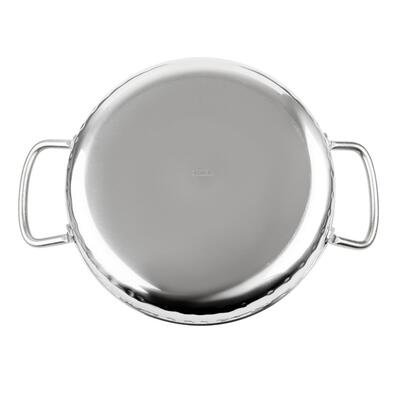 Olympia Table Presentation Handled Dish Stainless Steel Hammered - 125mm - HY110
