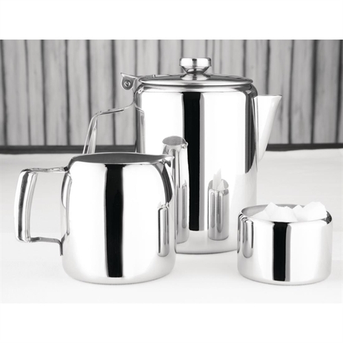 Olympia Concorde Sugar Bowl Stainless Steel 140ml - J728