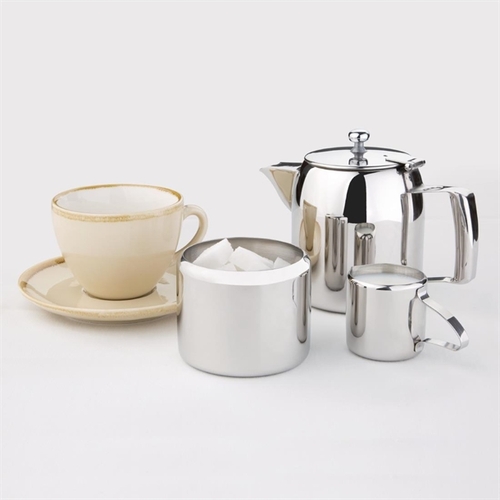 Olympia Concorde Sugar Bowl Stainless Steel 285ml - J729
