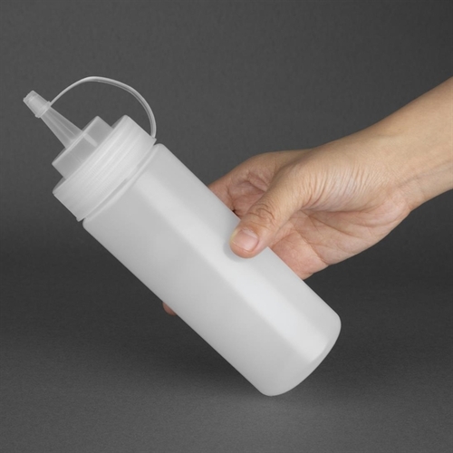 Vogue Squeeze Bottle Clear 340ml - K657
