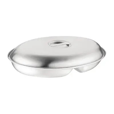 Olympia Oval Vegetable Dish Lid 250 x 170mm - P182