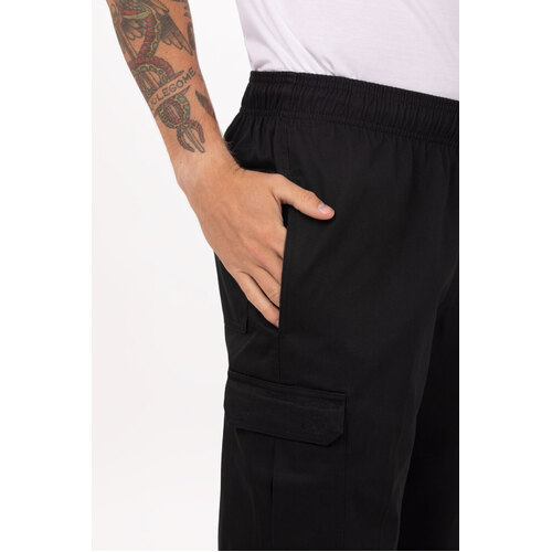 Chef Works Cargo Chef Pants - PC001-BLK-XS - PC001-BLK-XS
