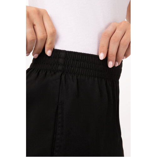Chef Works Essential Baggy Chef Pants - PW005-BLK-XS - PW005-BLK-XS