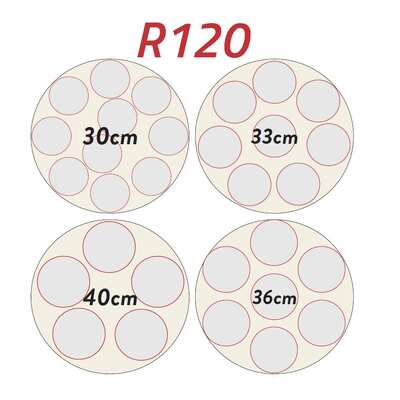 Valoriani R120 Wood/Gas - Rotating Woodfire/Gas Pizza Oven - 10 Pizzas - R120WOOD-GAS