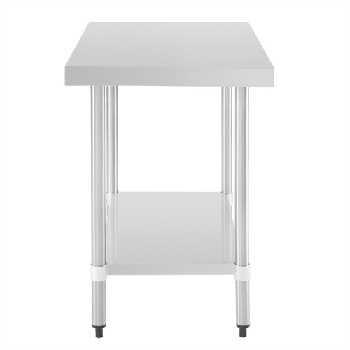 Vogue Stainless Steel Prep Table - 900 x 600 x 900mm - T375