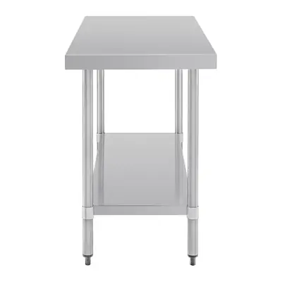 Vogue Stainless Steel Prep Table 1500x600x900mm - T377
