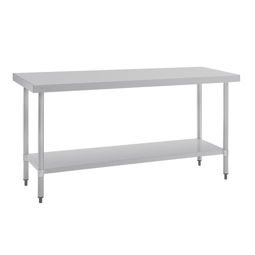 Vogue Stainless Steel Prep Table 1800x600x900mm - T378