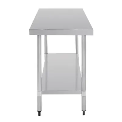 Vogue Stainless Steel Prep Table 1800x600x900mm - T378