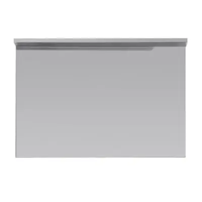 Vogue Stainless Steel Prep Table with Splashback 900x600x900mm - T380
