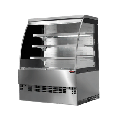 Tecnodom TDEVO-090S - Grab'n Go Self-Serve Curve Display - 1.41m² - TDEVO-090S